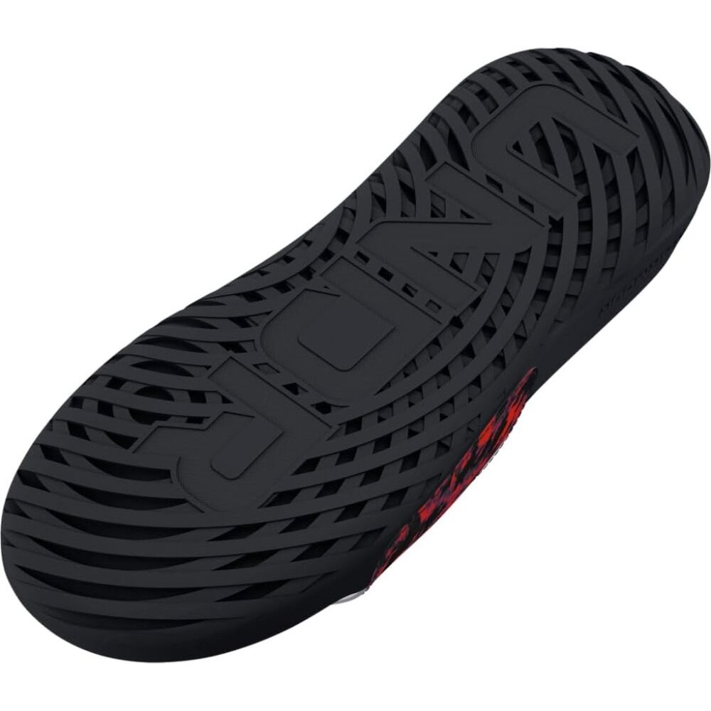 〽️Men Slide Sandal Black Red Slip-on Classic Comfort Streetwear Open-Toe Shoes - Picture 3 of 5
